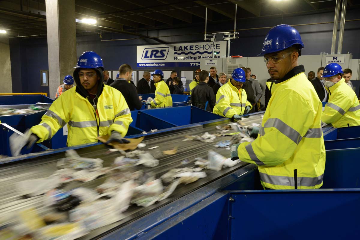 Lakeshore Recycling Opens New Facility