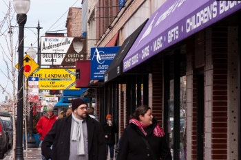 Clark St in Andersonville