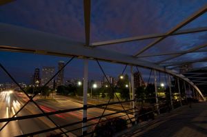 Bridge over Lake Shore Drive at North Avenue