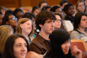 Students performing Shakespeare in Chicago