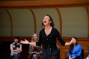 Students performing Shakespeare in Chicago